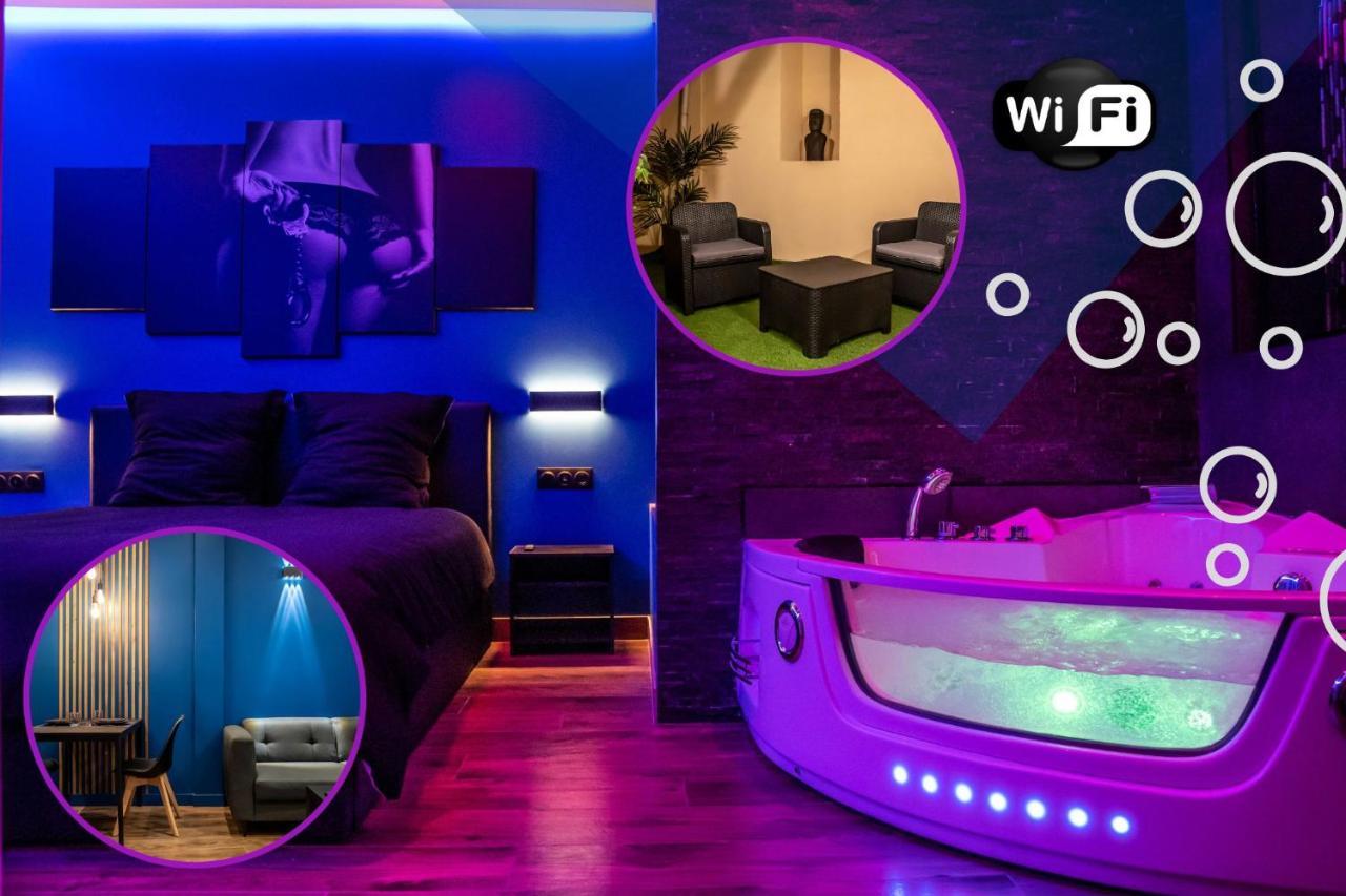 Apartament Blue Night - Jacuzzi - Bord De Seine Corbeil-Essonnes Zewnętrze zdjęcie